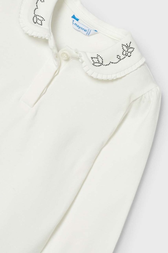 Dziewczynka Mayoral longsleeve dziecięcy 131.6A.Mini.9BYX granatowy