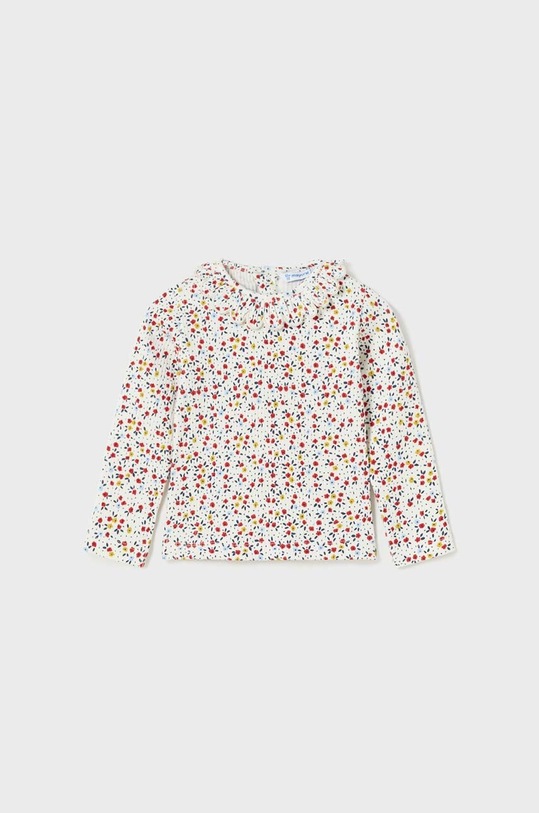 Mayoral longsleeve bawełniany niemowlęcy z elastanem multicolor 2008.4D.Baby.9BYX