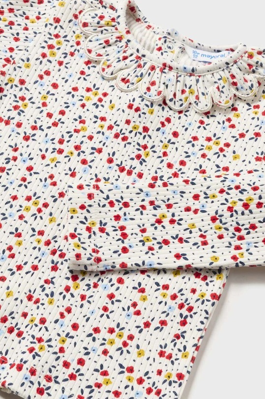 Dziewczynka Mayoral longsleeve bawełniany niemowlęcy 2008.4D.Baby.9BYX multicolor