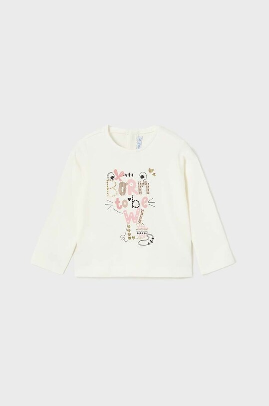 Tričko s dlhým rukávom pre bábätká Mayoral 2-pak 2011.4L.Baby.9BYX ružová AW23