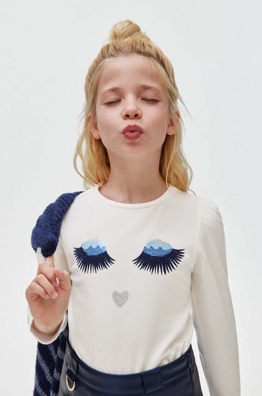 Mayoral gyerek hosszúujjú pamut kék 7041.8A.Junior.9BYX