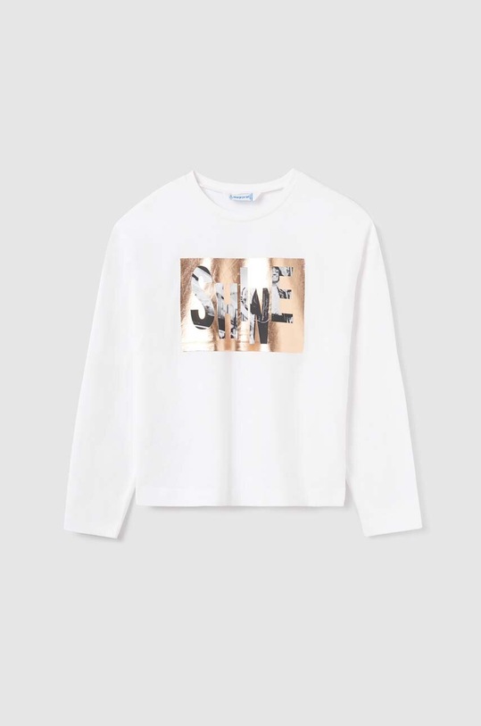 Mayoral gyerek pamut hosszú ujjú felső bézs 7054.8G.Junior.9BYX