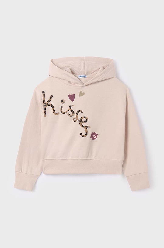 Mayoral koszulka z kapturem beżowy 7403.8E.Junior.9BYX