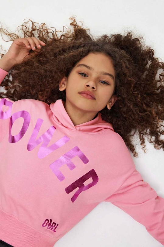 Mayoral koszulka z kapturem różowy 7403.8E.Junior.9BYX