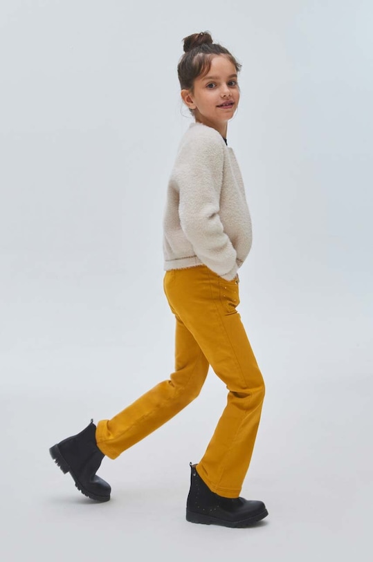 Дитячий лонгслів Mayoral 7504.8C.Junior.9BYX жовтий AW23