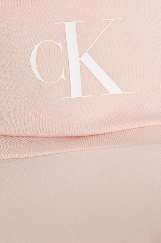 Dětské tričko s dlouhým rukávem Calvin Klein Jeans růžová IG0IG01164.9BYX