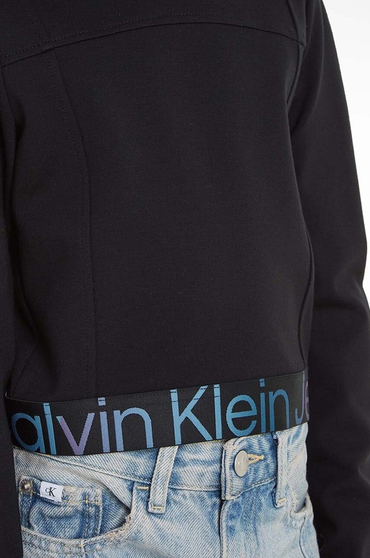 Детска блуза с дълги ръкави Calvin Klein Jeans IG0IG02196.9BYX черен