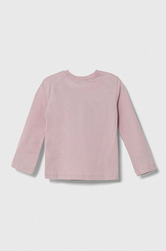 United Colors of Benetton gyerek pamut hosszú ujjú felső 3VR5G10AY.P.SEASONAL lila AW23