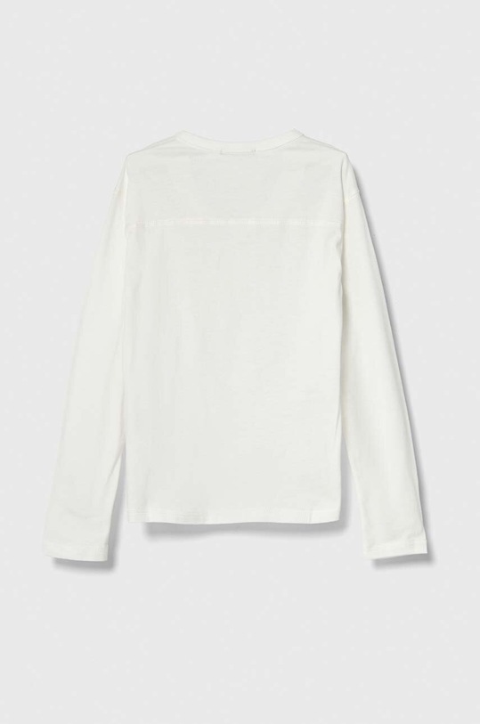 Sisley longsleeve in cotone bambino/a 3096X103G.G.SEASONAL bianco AW23