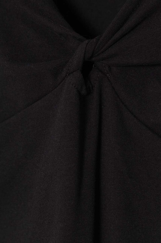 Момиче Детска блуза с дълги ръкави Sisley 3DKEX103L.G.SEASONAL черен