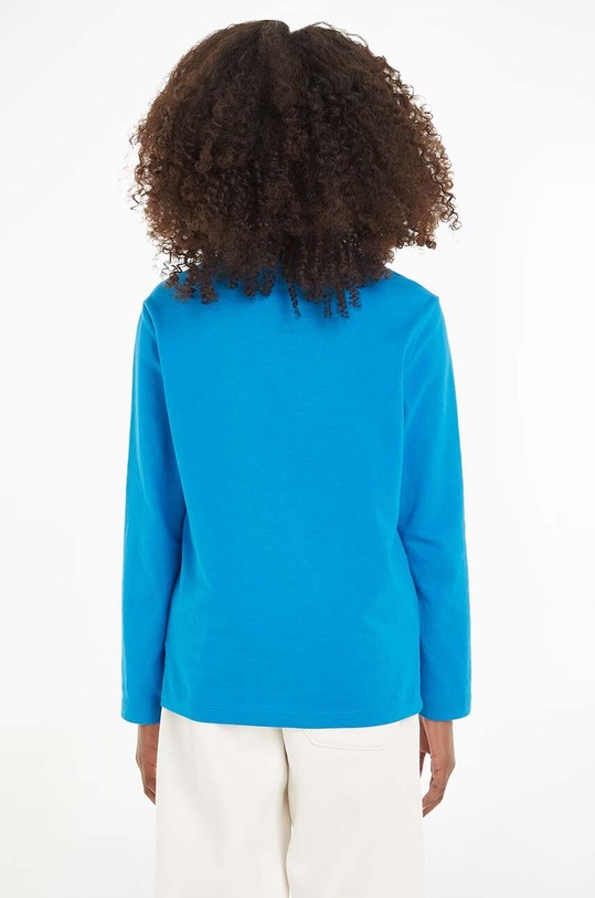 Dětské bavlněné tričko s dlouhým rukávem Tommy Hilfiger KS0KS00202.74.122.9BYX