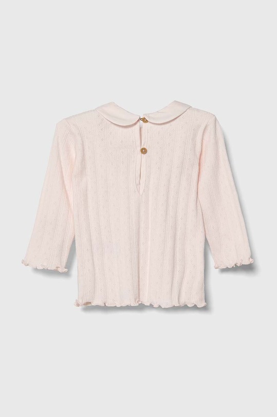 United Colors of Benetton baba pamut hosszú ujjú 3MOCA103G.W.SEASONAL rózsaszín AW23