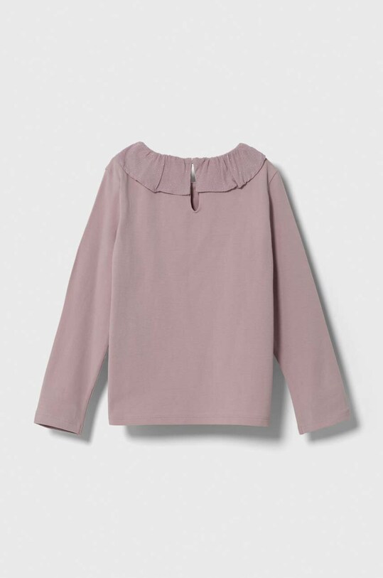 United Colors of Benetton longsleeve copii 3P4ZG10AN.P.SEASONAL violet AW23