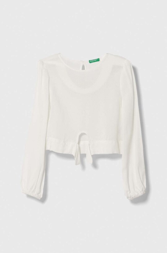 United Colors of Benetton bluza dziecięca pozostałe biały 5FBKCQ01O.G.SEASONAL