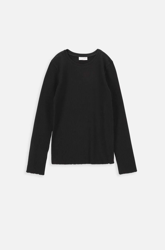 Coccodrillo longsleeve dziecięcy z elastanem czarny ZC3143102VGB