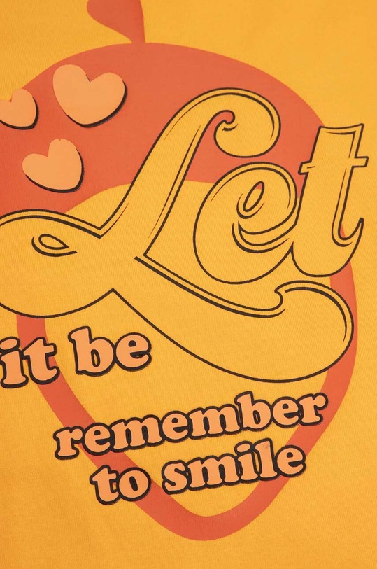 Coccodrillo longsleeve dziecięcy pomarańczowy ZC2143102WOK