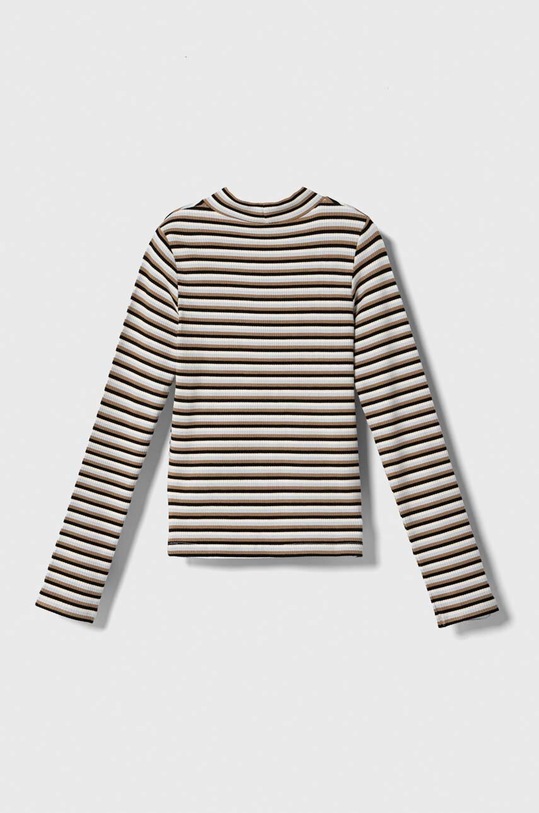 United Colors of Benetton longsleeve dziecięcy 3TOFC10EA.G.SEASONAL beżowy AW23