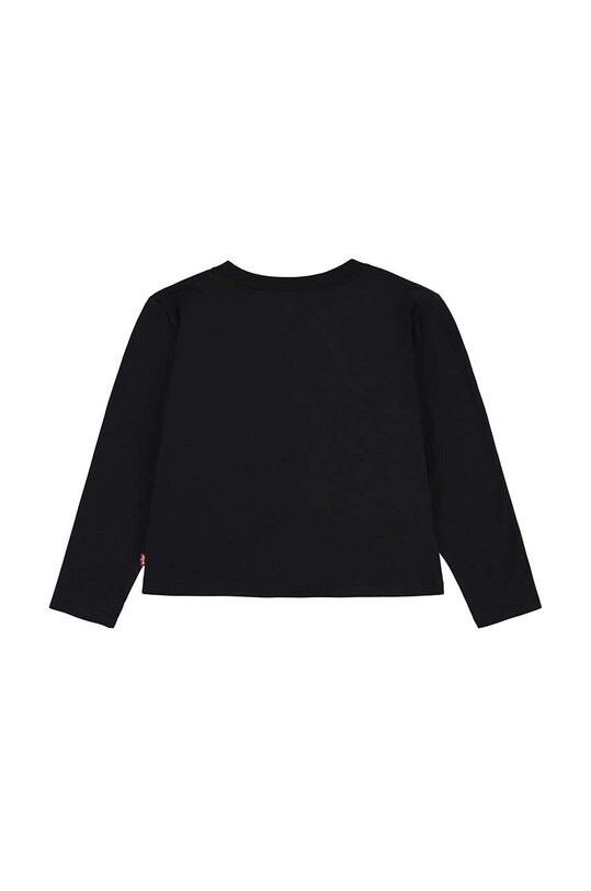 Levi's longsleeve copii 3EJ159 negru AW23