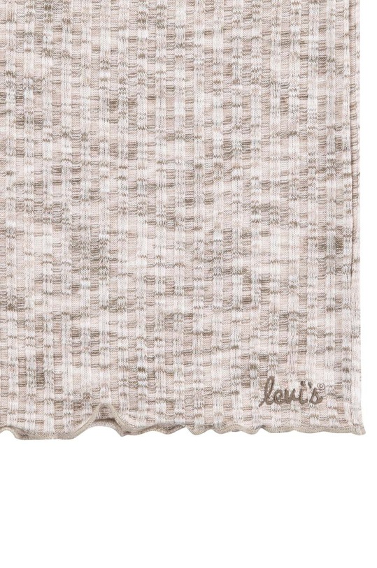 Детска блуза с дълги ръкави Levi's бежов 4EJ164