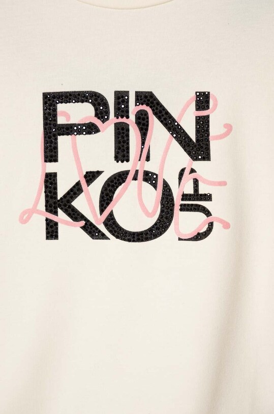 Fete Pinko Up longsleeve copii F3PIBGTH095 bej