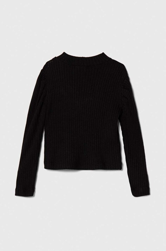 Pinko Up longsleeve copii F3PIBGTN115 negru AW23