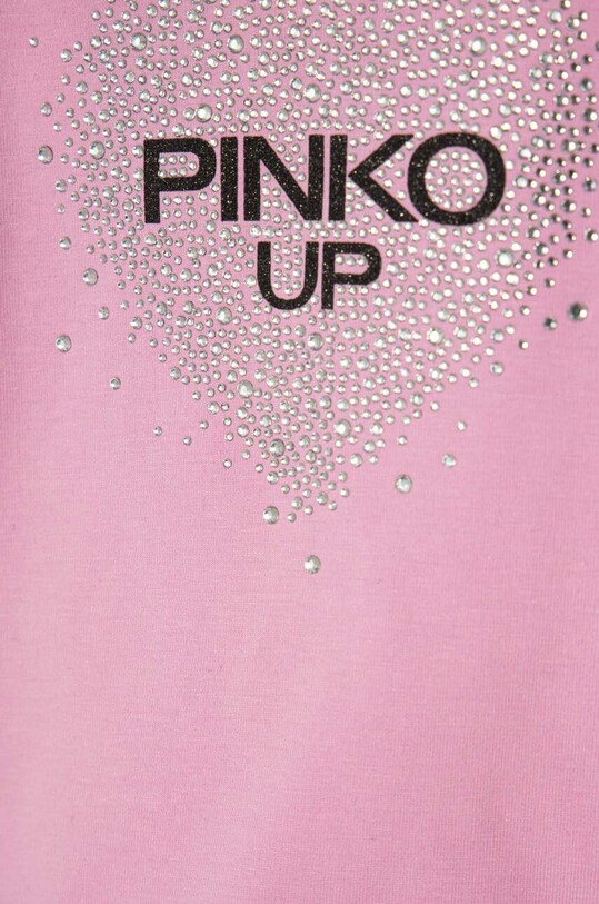 Дівчинка Лонгслів для немовлят Pinko Up F3PINGTH026 рожевий