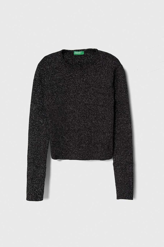 United Colors of Benetton sweter dziecięcy pozostałe czarny 15BJC106C.G.SEASONAL
