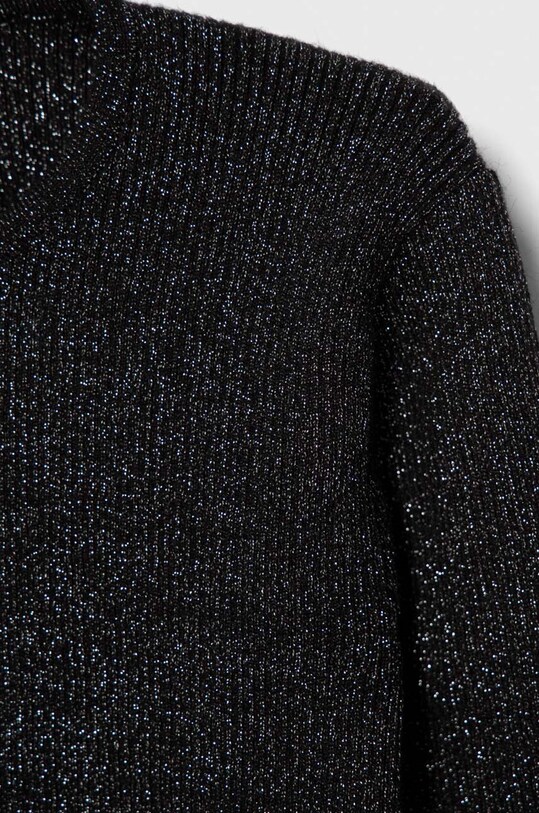 Dziewczynka United Colors of Benetton sweter dziecięcy 15BJC106C.G.SEASONAL czarny