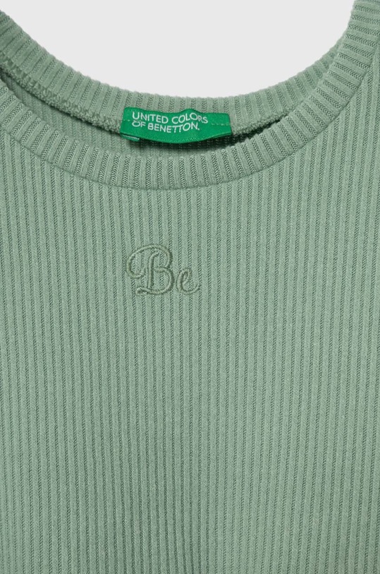 BIMBA United Colors of Benetton maglietta a maniche lunghe per bambini 31F5G10BI.P.SEASONAL verde