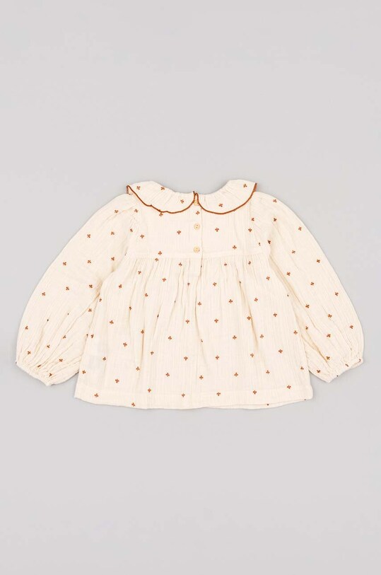 zippy bluza de bumbac pentru copii 3105520401 bej AW23