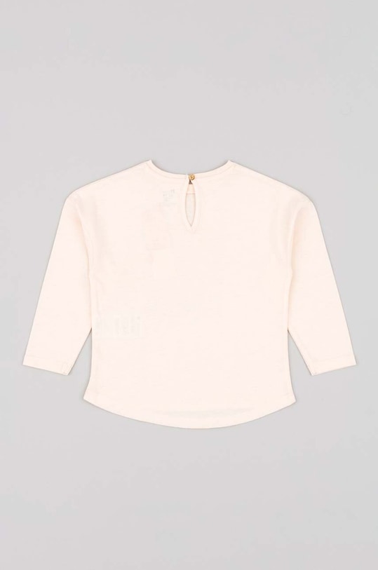 zippy longsleeve bawełniany niemowlęcy 3105568701 różowy AW23