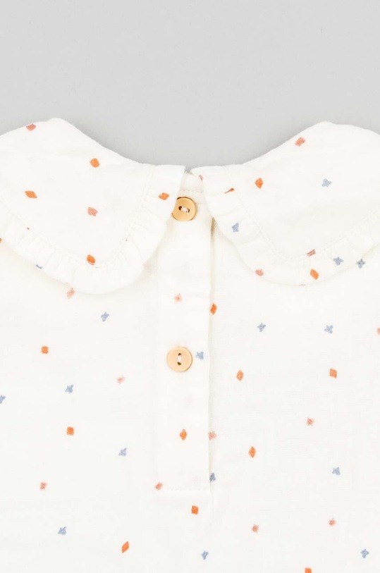 zippy bluza din bumbac pentru bebelusi bej 3105608301