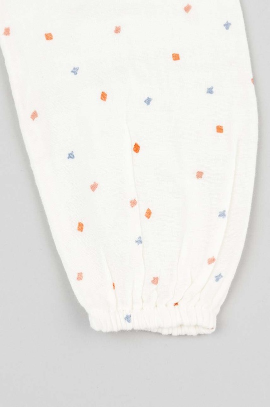 zippy bluzka bawełniana niemowlęca 3105608301 beżowy