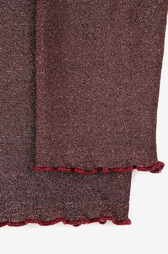 Fete Bobo Choses longsleeve copii 223FC001 burgundia