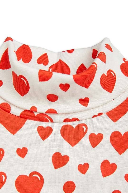 Chłopiec Mini Rodini longsleeve bawełniany dziecięcy 2372011600 czerwony