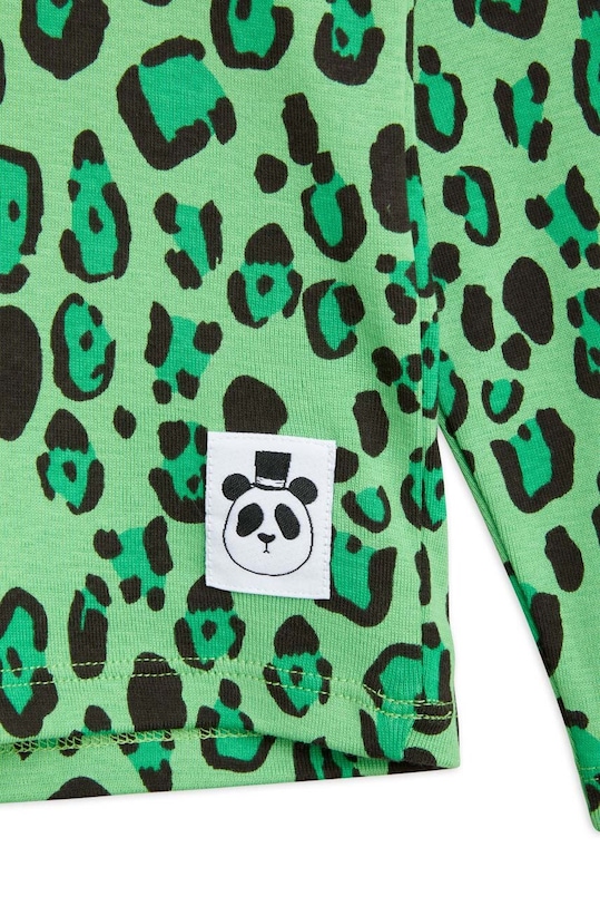 Chlapec Detská bavlnená košeľa s dlhým rukávom Mini Rodini 2372013175 zelená