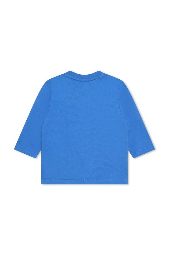 Dětský bavlněný dlouhý rukáv BOSS J05A21.60.81 námořnická modř AW23