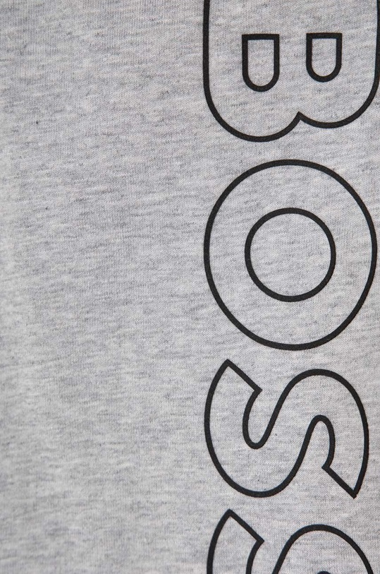 Chłopiec BOSS longsleeve bawełniany niemowlęcy J05A21.60.81 szary