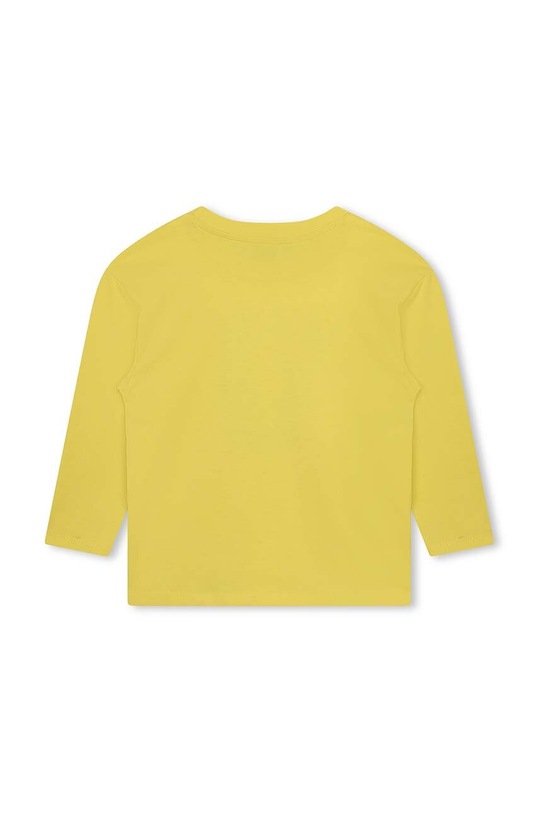 Kenzo Kids longsleeve bawełniany dziecięcy K15708.114.150 zielony AW23