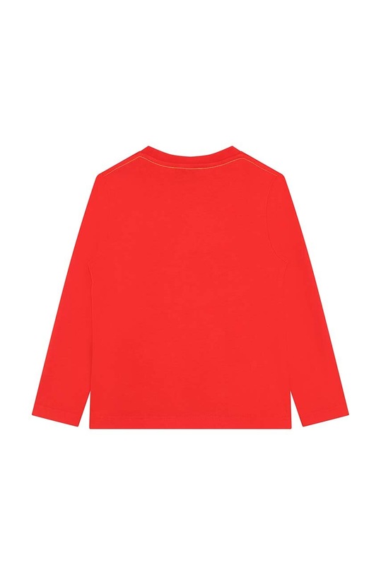 Marc Jacobs longsleeve bawełniany dziecięcy W25602.86.108 czerwony AW23