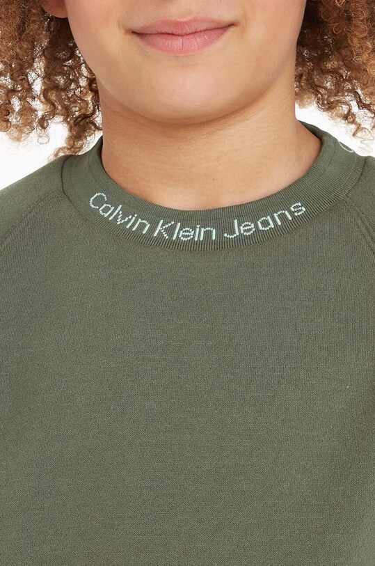 Calvin Klein Jeans koszulka IB0IB01864.9BYX zielony