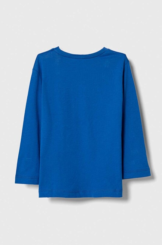 United Colors of Benetton longsleeve bawełniany dziecięcy 3I1XG10A8.P.SEASONAL niebieski AW23