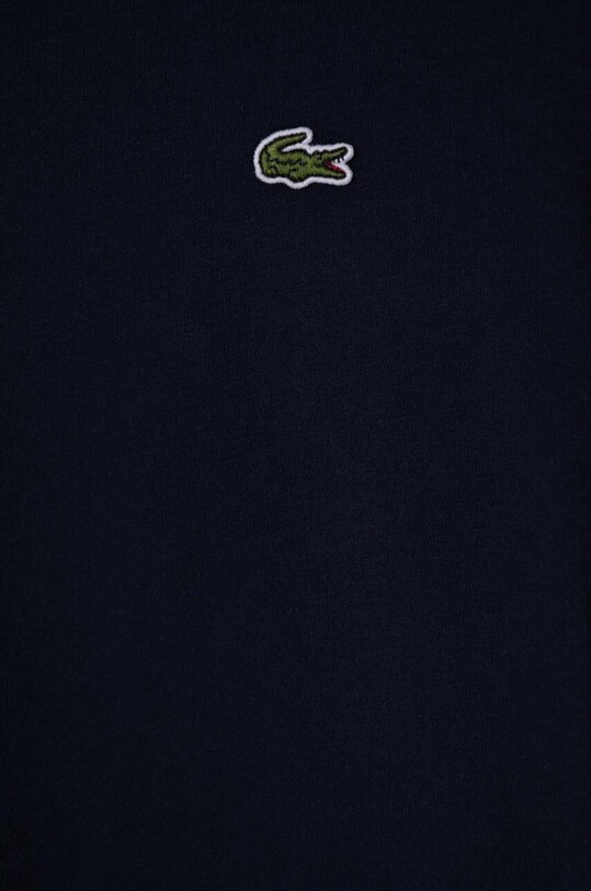 Chłopiec Lacoste longsleeve bawełniany dziecięcy TJ1123 granatowy