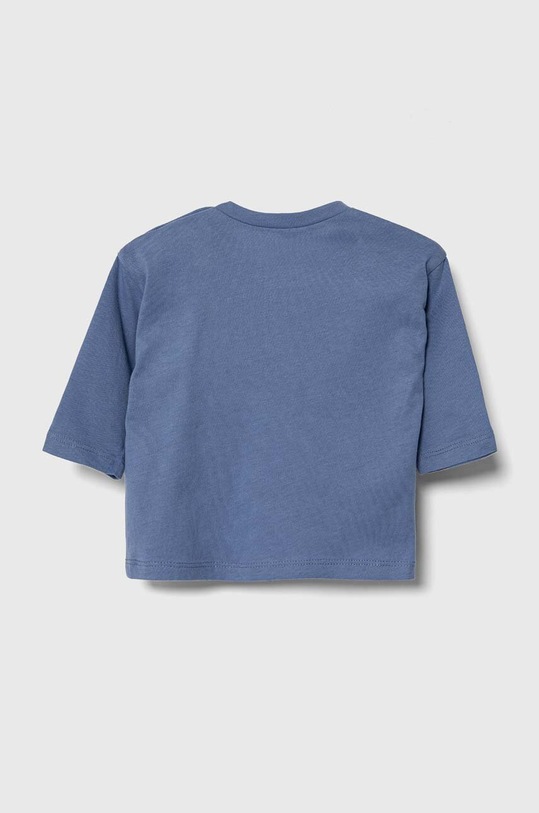 Dětský bavlněný dlouhý rukáv United Colors of Benetton 3VR5A103E.W.SEASONAL modrá AW23