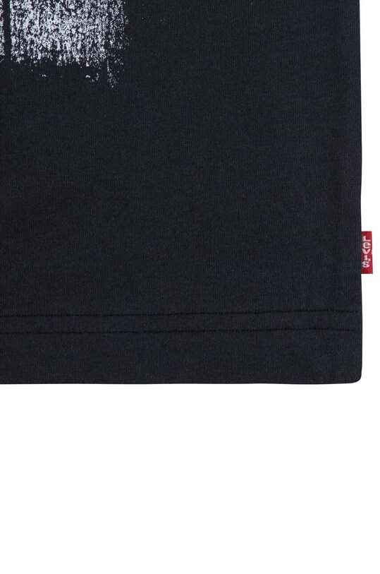Levi's longsleeve bawełniany dziecięcy czarny 8EJ331