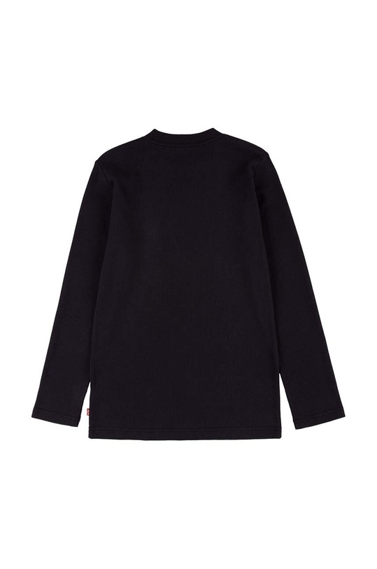 Dětské tričko s dlouhým rukávem Levi's 9EG892 černá AW23
