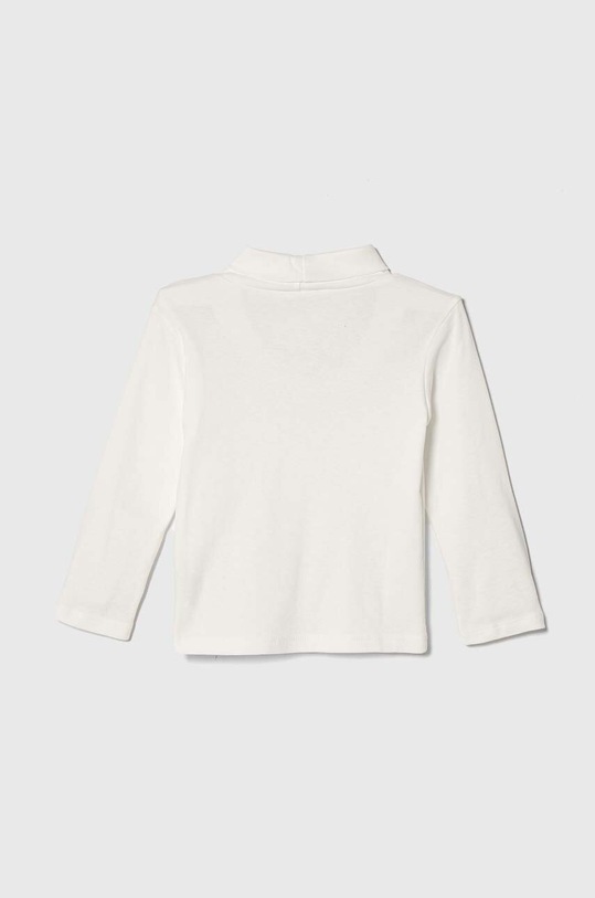 United Colors of Benetton longsleeve bawełniany dziecięcy 3FHAG105E.P.SEASONAL beżowy AW23