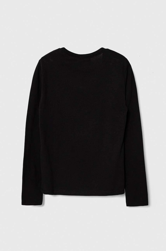 Dětské bavlněné tričko s dlouhým rukávem United Colors of Benetton x Disney 3VR5C10GQ.G.SEASONAL černá AW23