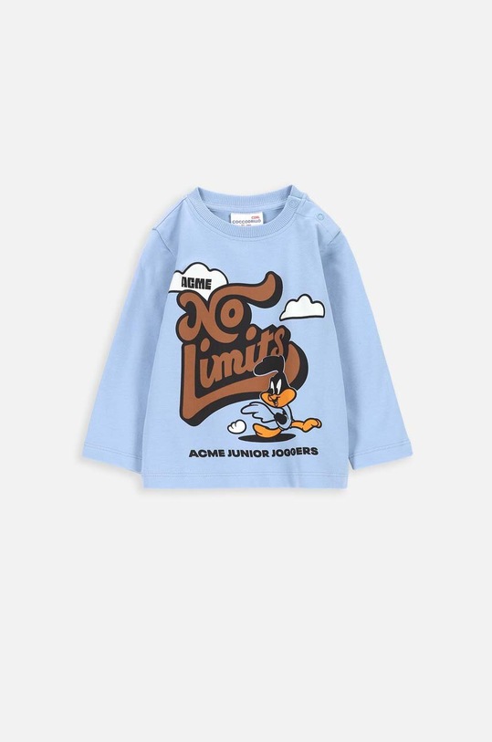 Coccodrillo longsleeve niemowlęcy ZC3143101LBL niebieski AW23