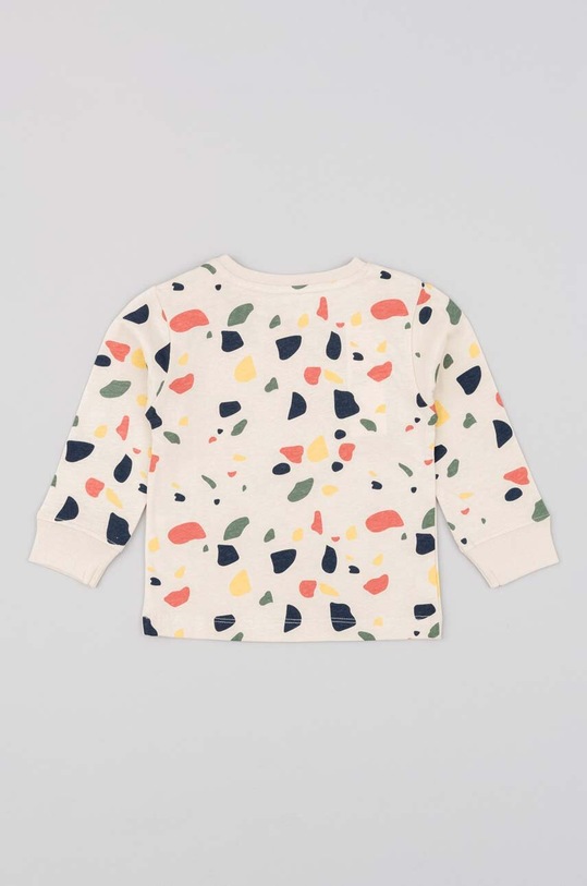 Pamučna majica dugih rukava za bebe zippy 3105564801 bež AW23